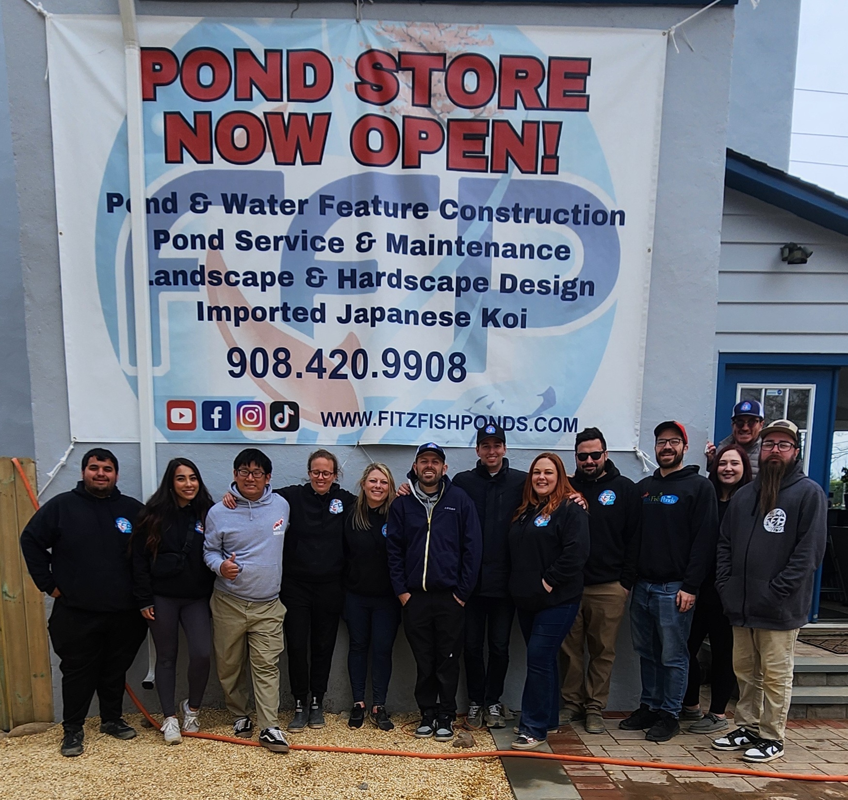Fitz's Fish Ponds New Hope Store Grand Opening Event Was a Huge Success! Fitz's Fish Ponds New Hope Store Grand Opening Event Was a Huge Success!